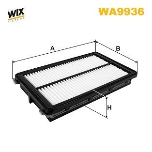 WIX FILTERS WA9936: Õhufilter