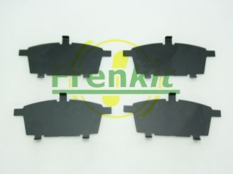 FRENKIT 940011: Sfoglia anticigolío, Pastiglia freno, (Piastra posteriore)