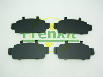 FRENKIT 940013: Kokkusurumisvastane foolium, piduriklots (tagaplaat)