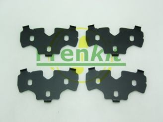 FRENKIT 940017: Kokkusurumisvastane foolium, piduriklots (tagaplaat)