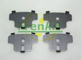 FRENKIT 940020: Kokkusurumisvastane foolium, piduriklots (tagaplaat)