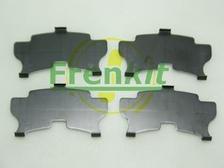 FRENKIT 940022: Kokkusurumisvastane foolium, piduriklots (tagaplaat)