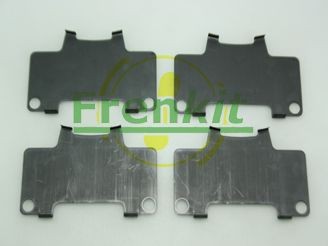 FRENKIT 940040: Kokkusurumisvastane foolium, piduriklots (tagaplaat)