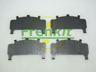 FRENKIT 940046: Kokkusurumisvastane foolium, piduriklots (tagaplaat)