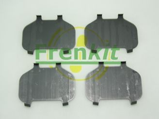 FRENKIT 940080: Kokkusurumisvastane foolium, piduriklots (tagaplaat)