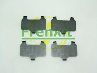 FRENKIT 940084: Kokkusurumisvastane foolium, piduriklots (tagaplaat)