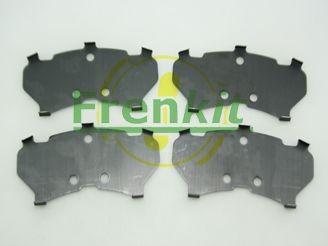 FRENKIT 940092: Kokkusurumisvastane foolium, piduriklots (tagaplaat)