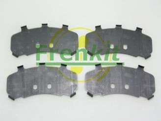 FRENKIT 940156: Kokkusurumisvastane foolium, piduriklots (tagaplaat)