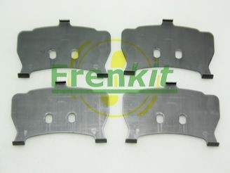 FRENKIT 940160: Kokkusurumisvastane foolium, piduriklots (tagaplaat)