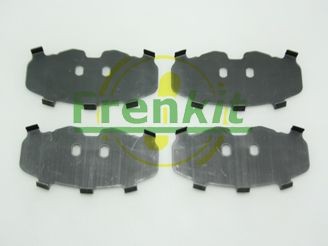 FRENKIT 940167: Kokkusurumisvastane foolium, piduriklots (tagaplaat)