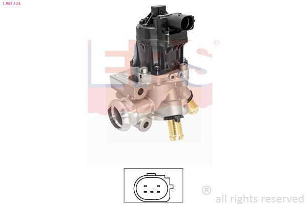EPS 1.963.124: EGR-klapp Made in Italy - OE Equivalent