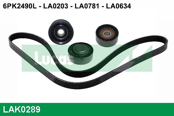 LUCAS LAK0289: Soonrihmakomplekt