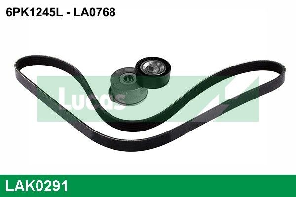 LUCAS LAK0291: Soonrihmakomplekt