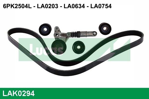 LUCAS LAK0294: Soonrihmakomplekt