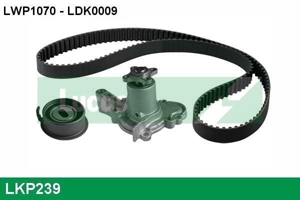 LUCAS LKP239: Veepump + hammasrihmakomplekt koos veepumbaga
