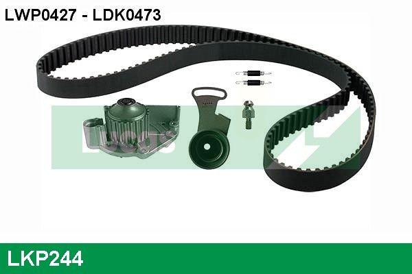 LUCAS LKP244: Veepump + hammasrihmakomplekt koos veepumbaga