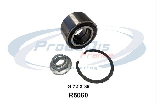 PROCODIS FRANCE R5060: Rattalaagrikomplekt koos integreeritud ABS-anduriga