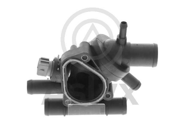 Aslyx AS-201306: Flansa lichid racire partea de jos, punte fata, cu senzor de temperatura