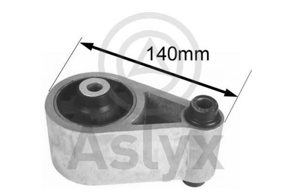 Aslyx AS-201747: Paigutus, Mootor taga