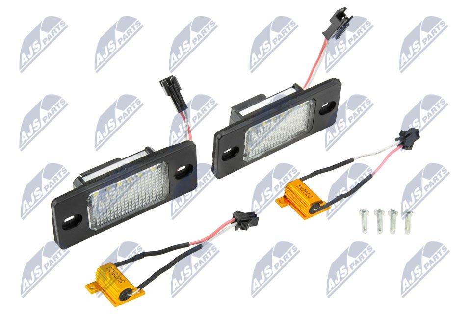 NTY ELP-VW-004: Numbrivalgustus kahepoolne, LED-iga, koos pirniga