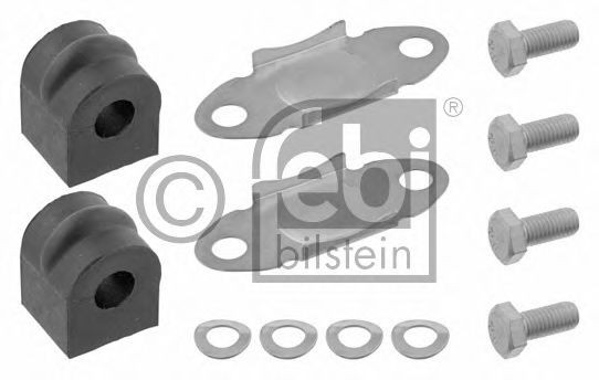 FEBI BILSTEIN 02525: Set reparatie, bucsa bara stabilizatoare Axa spate ambele parti