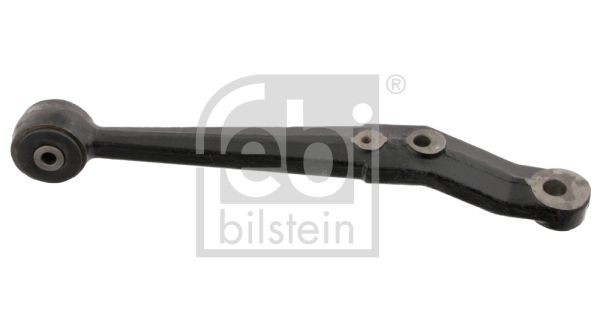 FEBI BILSTEIN 12152: Ψαλίδι, ανάρτηση τροχών Μπροστινός άξονας κάτω, δεξιά, Χάλυβας χυτός, με έδρανα από καουτσούκ, χωρίς υποστήριξη / άρθρωση-οδηγό