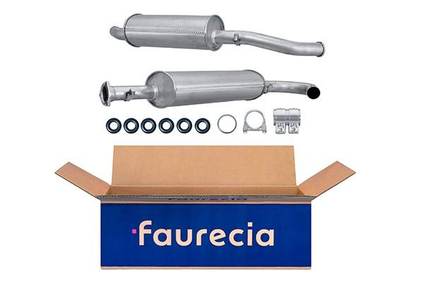HELLA 8LD 366 027-321: Lõppsummuti Easy2Fit – PARTNERED with Faurecia taga, koos osadega