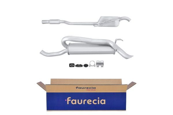 HELLA 8LD 366 029-111: Lõppsummuti Easy2Fit – PARTNERED with Faurecia taga, koos osadega