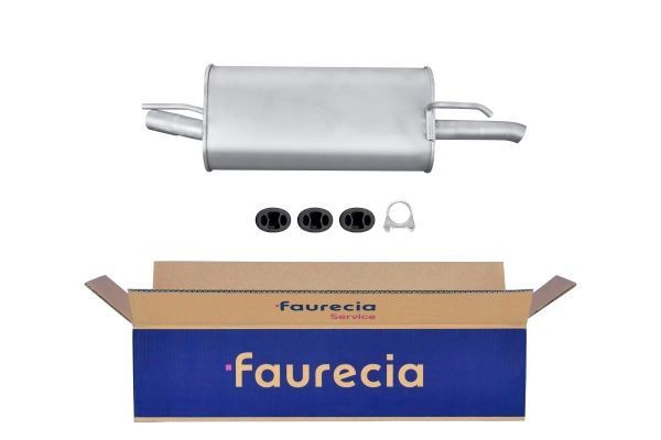 HELLA 8LD 366 031-131: Lõppsummuti Easy2Fit – PARTNERED with Faurecia taga, koos osadega