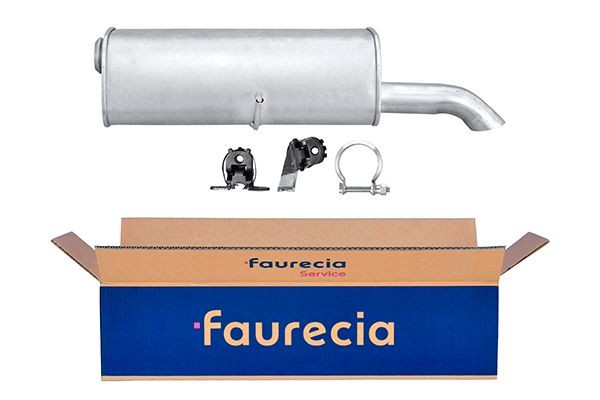 HELLA 8LD 366 032-331: Lõppsummuti Easy2Fit – PARTNERED with Faurecia taga, koos osadega
