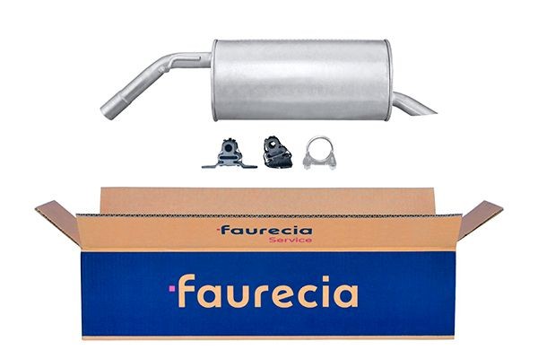 HELLA 8LD 366 032-751: Toba esapament finala Easy2Fit – PARTNERED with Faurecia spate, cu piese componente