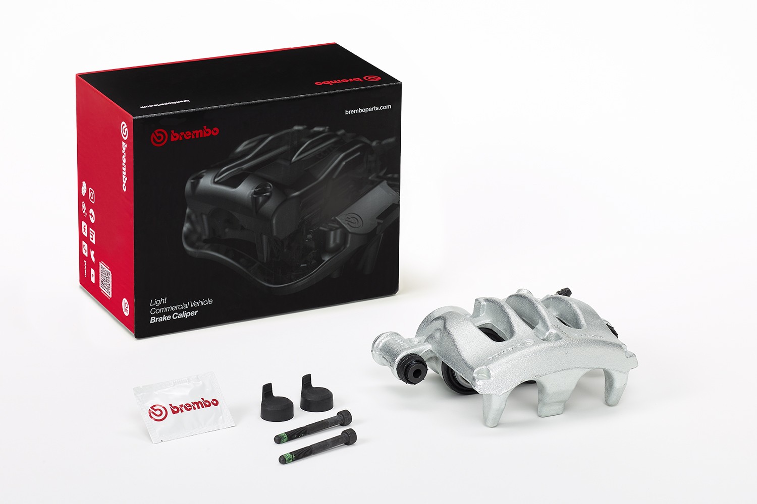 BREMBO F BR 091: Etrier de frână PRIME LINE in spatele puntii, Axa fata dreapta