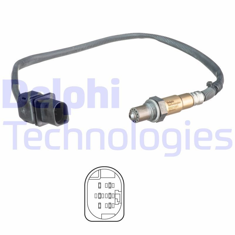 DELPHI ES21081-12B1: Lambda andur