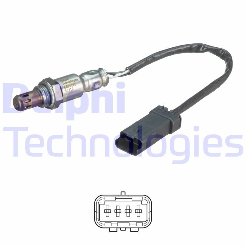 DELPHI ES21266-12B1: Lambda andur