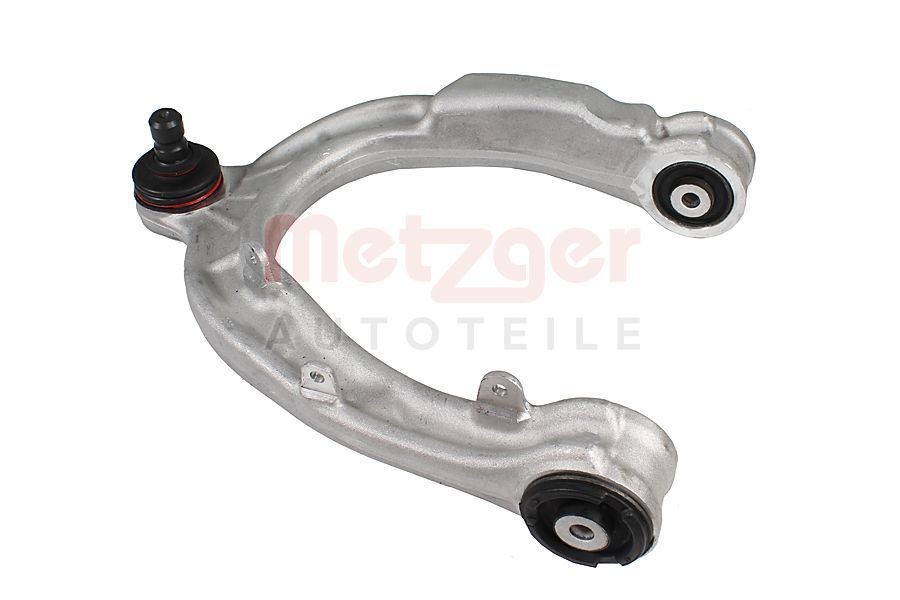 METZGER 58152301: Brat, suspensie roata GREENPARTS Axa fata stanga, deasupra, cu bucsa de cauciuc, cu articulatie de sarcina/ghidare