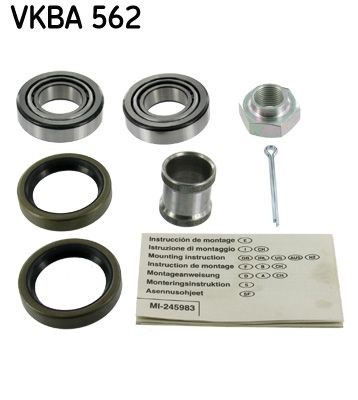 SKF VKBA 5522: Hjullagersats med packbox