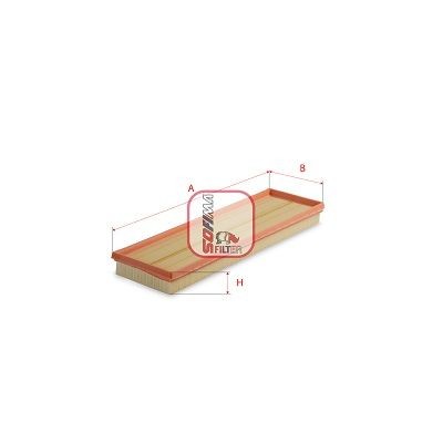 SOFIMA S 3C55 A: Filtre à air