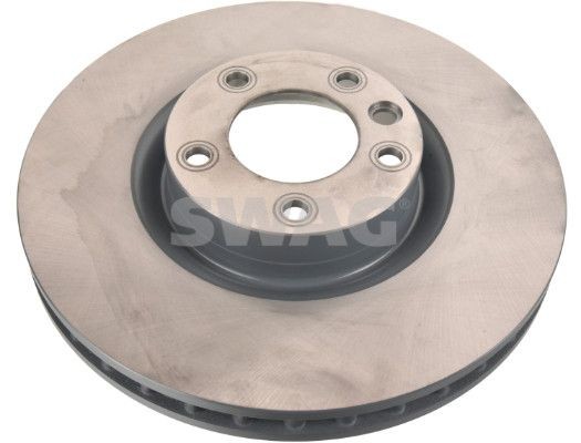SWAG 33 10 5207: Disc de frână punte fata, Ř: 368mm, ventilat interior, Ř: 368mm, acoperit (cu un strat protector)