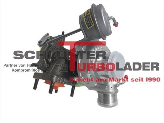 SCHLÜTTER TURBOLADER 166-01221: Turbod PROFI KIT - with new org. Ishikawajima (IHI) Turbocharger koos paigaldus-/kinnitusmaterjaliga, õli juurdevoolu torustikuga