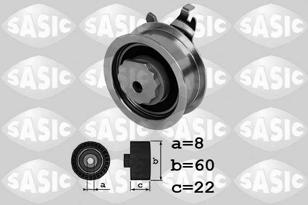 SASIC 1706105: Rullo tenditore, cinghia dentata senza kit bulloni/viti