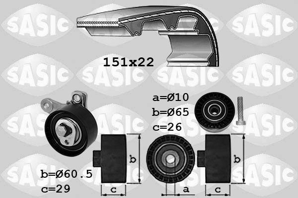 SASIC 1756082: Hammasrihma komplekt