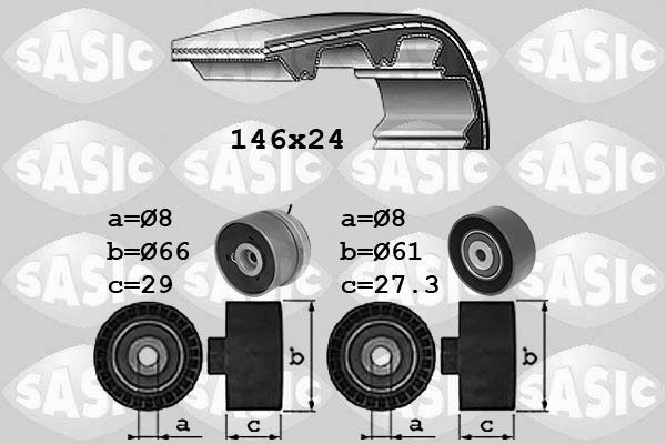 SASIC 1756083: Hammasrihma komplekt