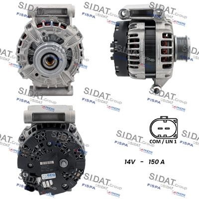 FISPA A12BH0054: Generaator 150A