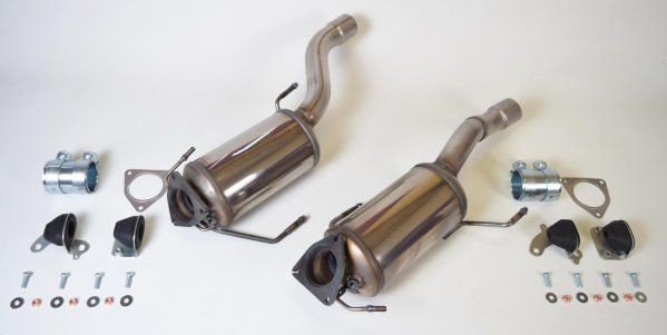 EEC DPF161: Filtro antiparticolato (FAP) Type Approved senza materiale fissaggio/montaggio