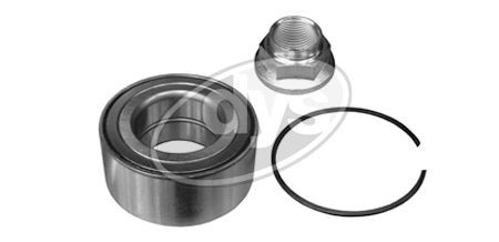 DYS 40-RO-9808: Set rulment roata punte fata, puntea spate, cu senzor ABS integrat
