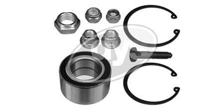 DYS 40-VW-9932: Set rulment roata punte fata, puntea spate