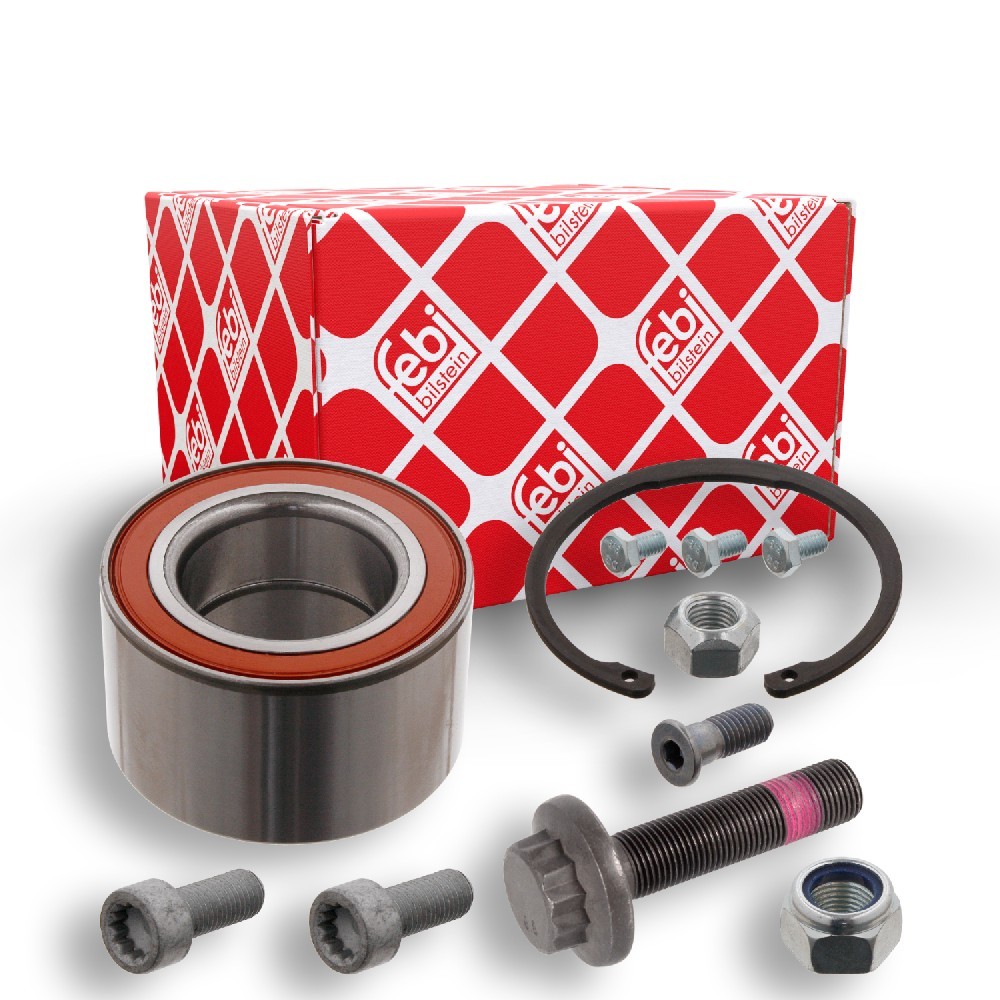 FEBI BILSTEIN 19914: Kit de roulement de roue Essieu avant gauche, Essieu avant droit, avec matériel de montage/fixation