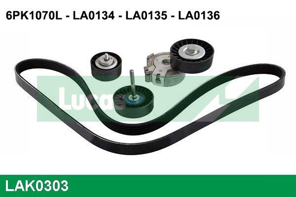 LUCAS LAK0303: Soonrihmakomplekt