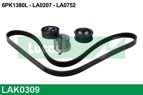 LUCAS LAK0309: Soonrihmakomplekt
