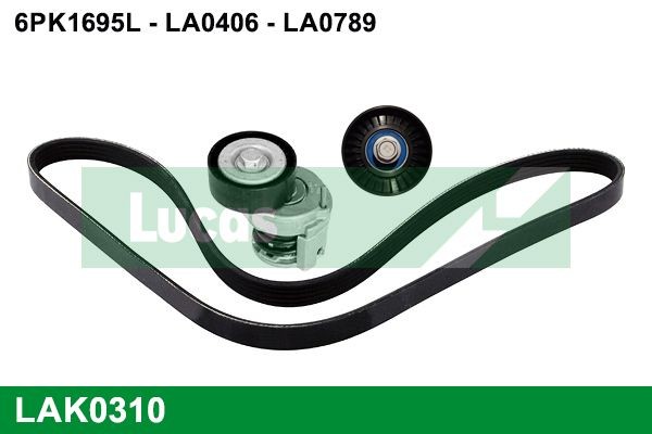 LUCAS LAK0310: Soonrihmakomplekt